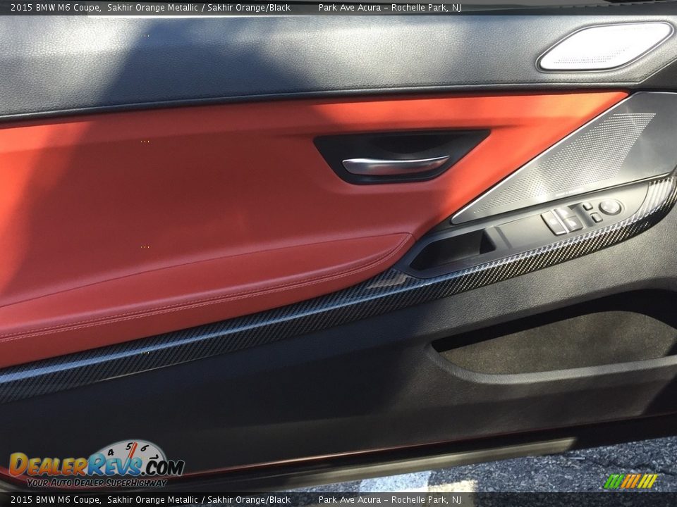 2015 BMW M6 Coupe Sakhir Orange Metallic / Sakhir Orange/Black Photo #9