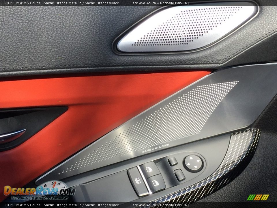 2015 BMW M6 Coupe Sakhir Orange Metallic / Sakhir Orange/Black Photo #10