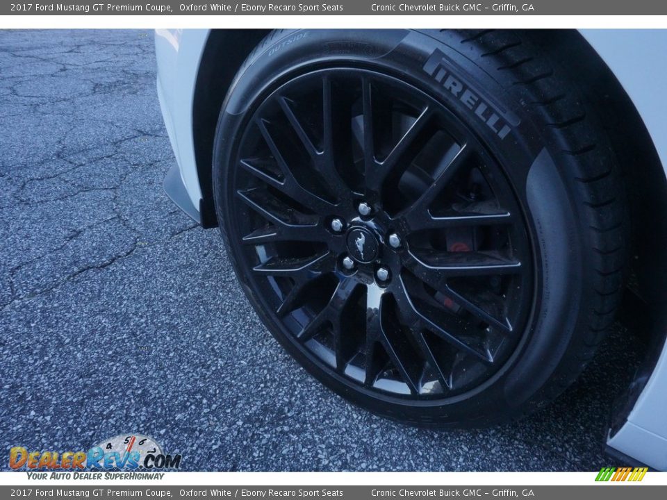 2017 Ford Mustang GT Premium Coupe Oxford White / Ebony Recaro Sport Seats Photo #11