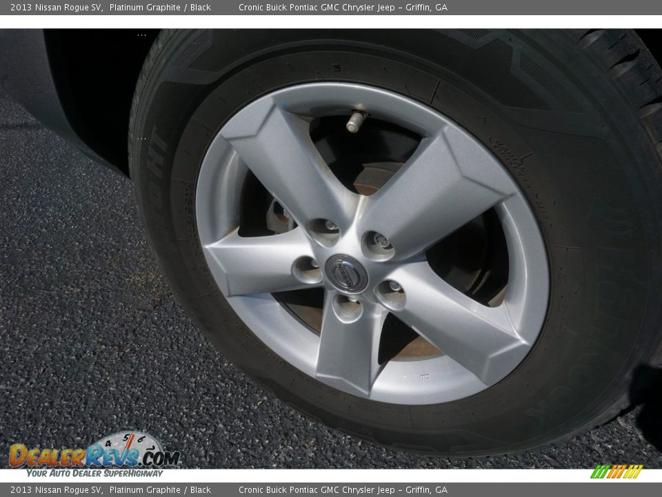 2013 Nissan Rogue SV Platinum Graphite / Black Photo #18
