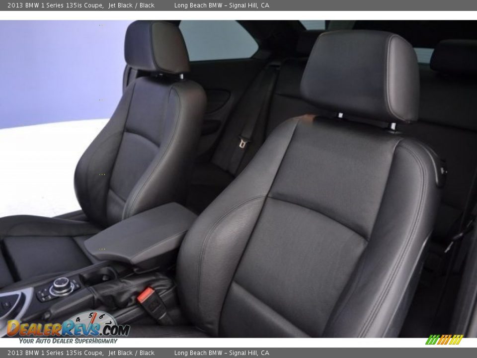 2013 BMW 1 Series 135is Coupe Jet Black / Black Photo #12