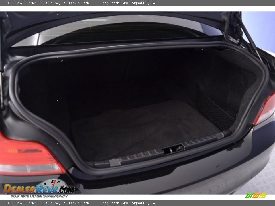 2013 BMW 1 Series 135is Coupe Jet Black / Black Photo #15