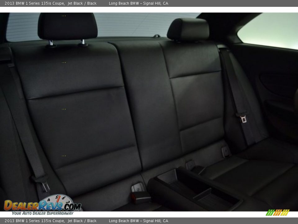 2013 BMW 1 Series 135is Coupe Jet Black / Black Photo #18