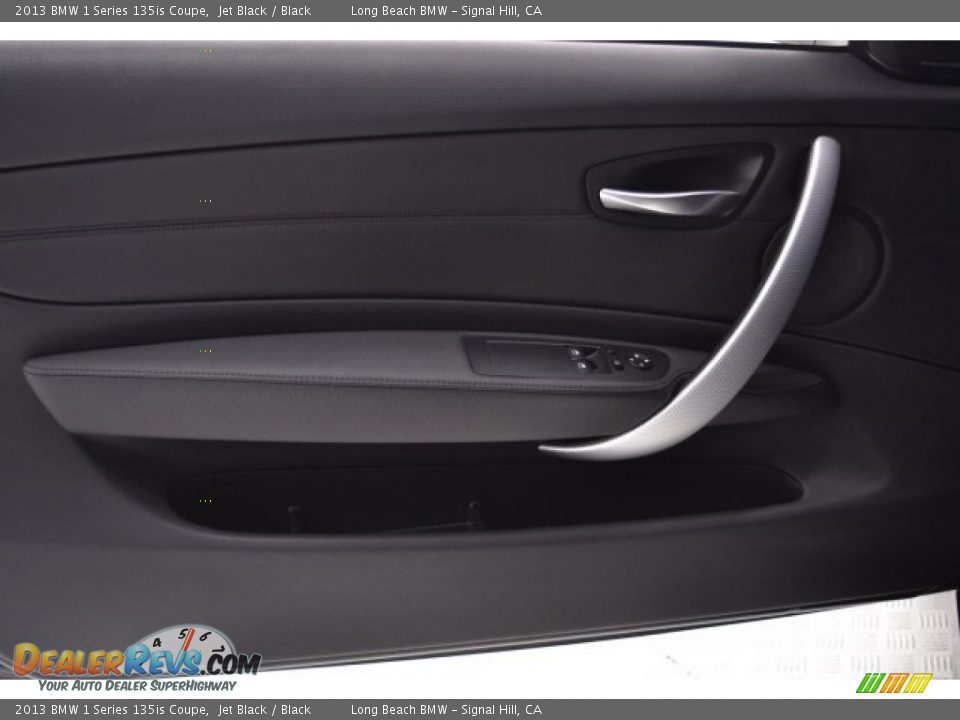 2013 BMW 1 Series 135is Coupe Jet Black / Black Photo #21