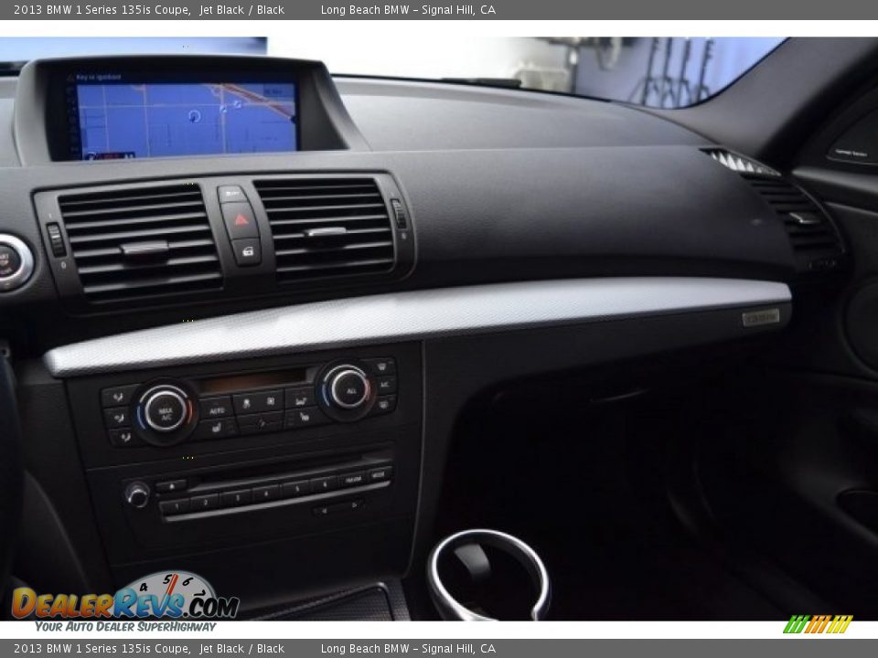 2013 BMW 1 Series 135is Coupe Jet Black / Black Photo #23