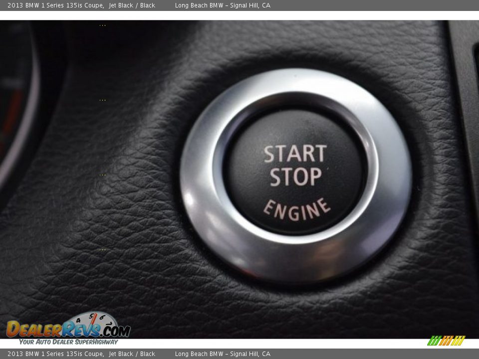 2013 BMW 1 Series 135is Coupe Jet Black / Black Photo #28
