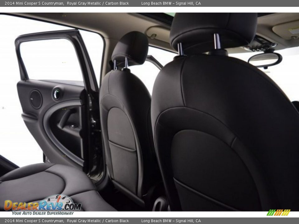 2014 Mini Cooper S Countryman Royal Gray Metallic / Carbon Black Photo #19