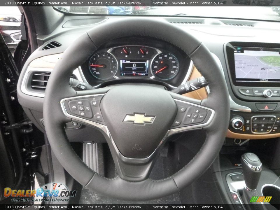 2018 Chevrolet Equinox Premier AWD Steering Wheel Photo #15