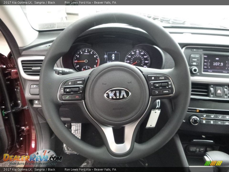 2017 Kia Optima LX Steering Wheel Photo #16