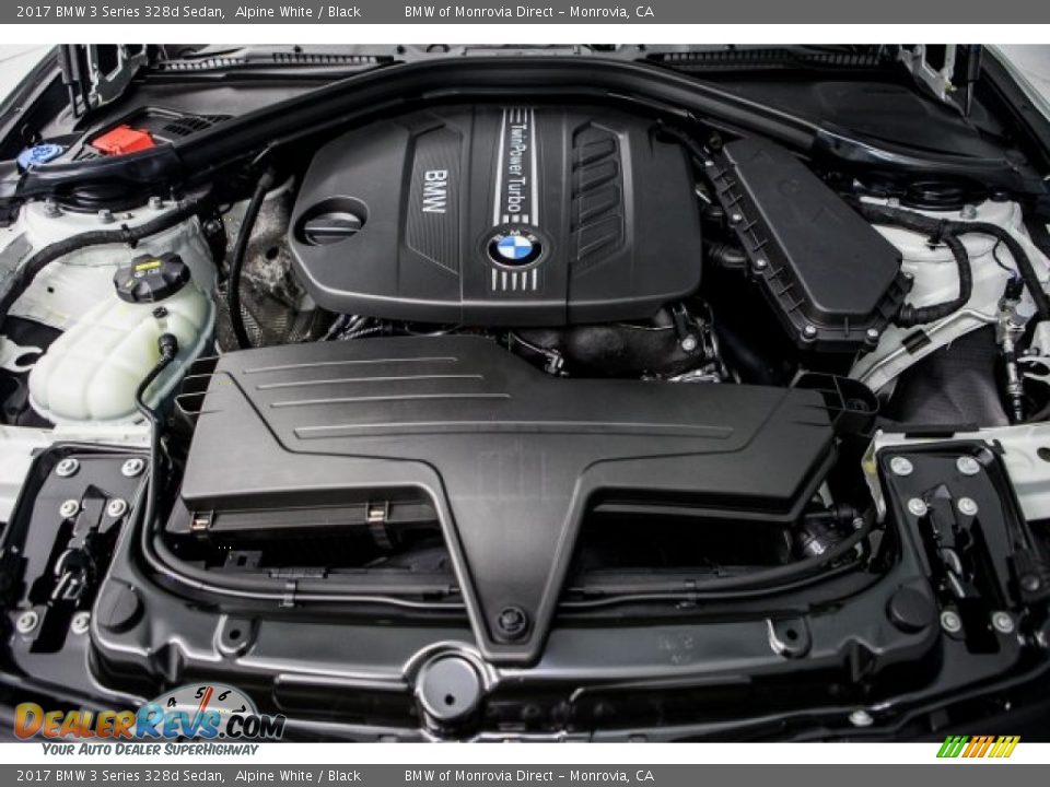 2017 BMW 3 Series 328d Sedan 2.0 Liter d TwinPower Turbo-Diesel DOHC 16-Valve 4 Cylinder Engine Photo #8