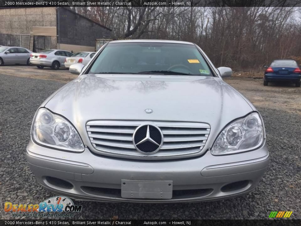 2000 Mercedes-Benz S 430 Sedan Brilliant Silver Metallic / Charcoal Photo #16