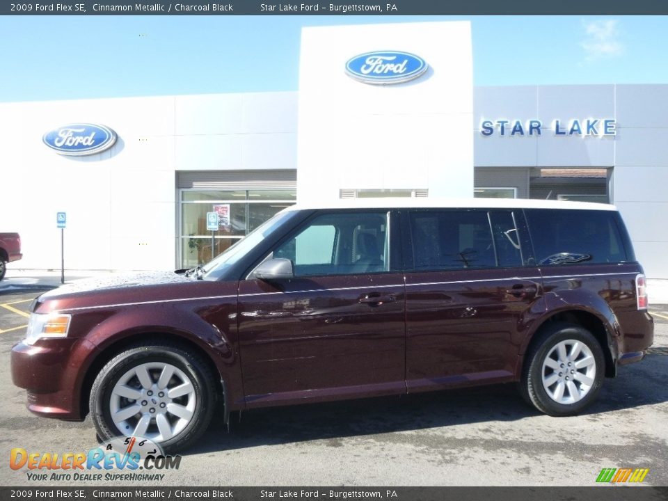 2009 Ford Flex SE Cinnamon Metallic / Charcoal Black Photo #1