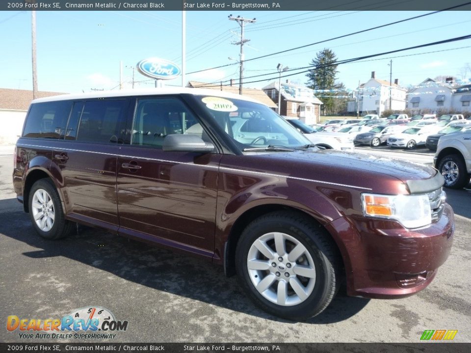 2009 Ford Flex SE Cinnamon Metallic / Charcoal Black Photo #3