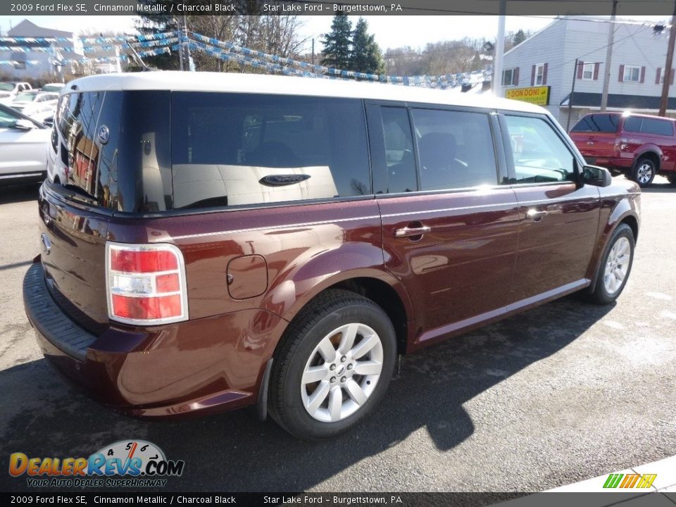 2009 Ford Flex SE Cinnamon Metallic / Charcoal Black Photo #5
