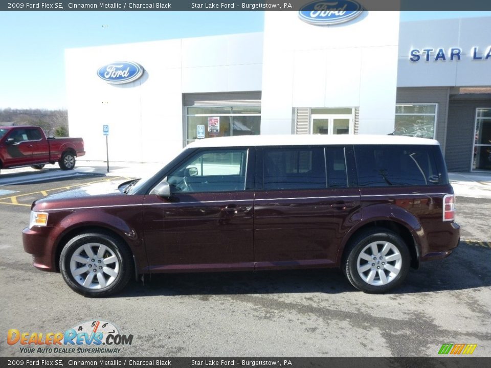 2009 Ford Flex SE Cinnamon Metallic / Charcoal Black Photo #9