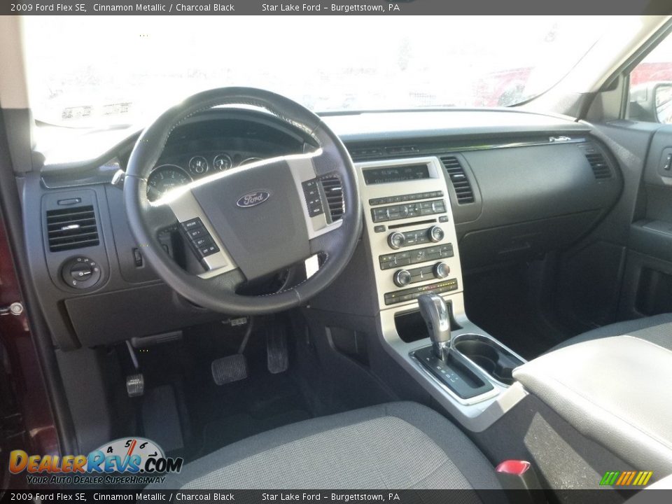 2009 Ford Flex SE Cinnamon Metallic / Charcoal Black Photo #13