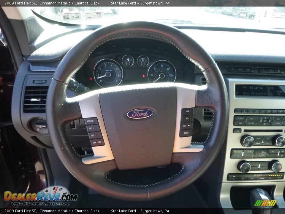 2009 Ford Flex SE Cinnamon Metallic / Charcoal Black Photo #17