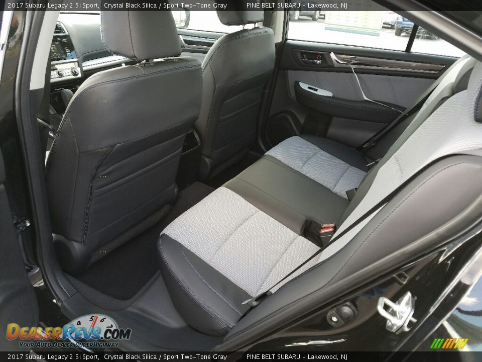 2017 Subaru Legacy 2.5i Sport Crystal Black Silica / Sport Two-Tone Gray Photo #8