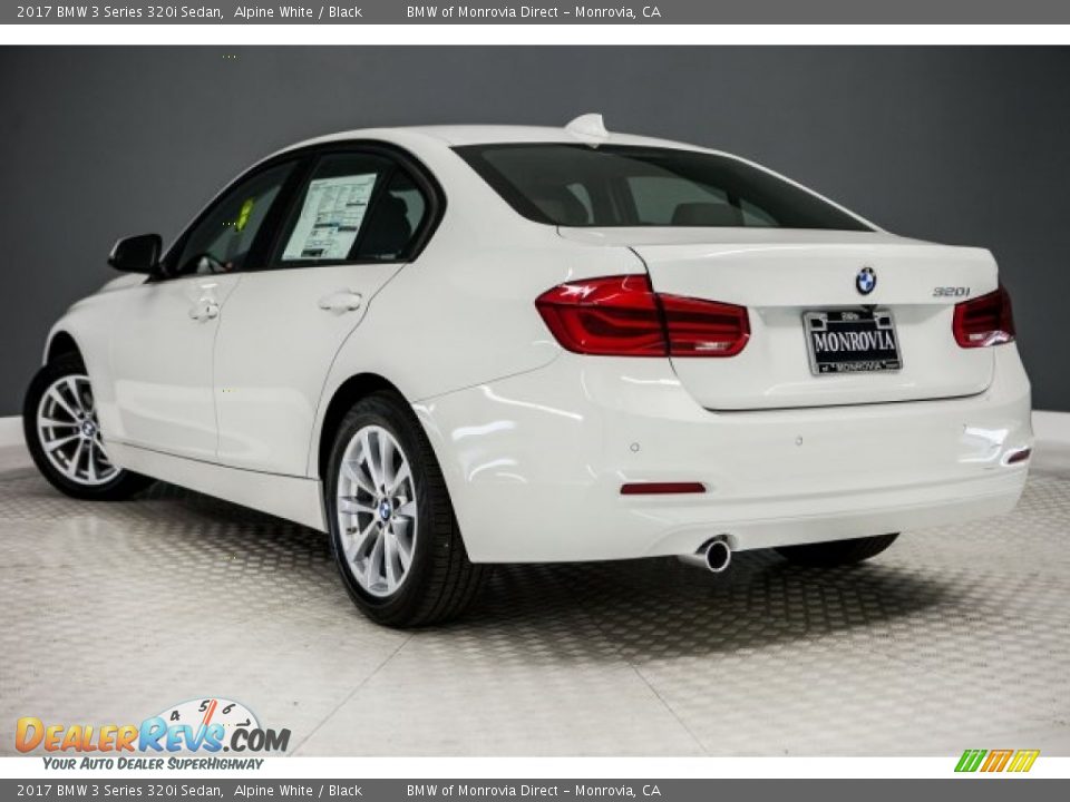 2017 BMW 3 Series 320i Sedan Alpine White / Black Photo #3