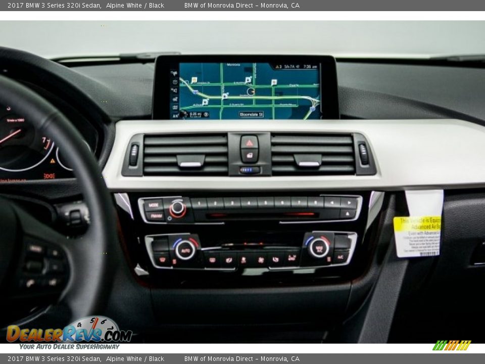 2017 BMW 3 Series 320i Sedan Alpine White / Black Photo #5