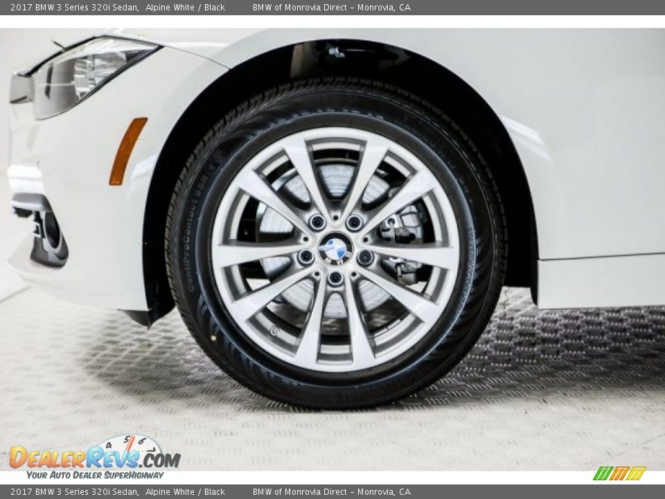2017 BMW 3 Series 320i Sedan Alpine White / Black Photo #9