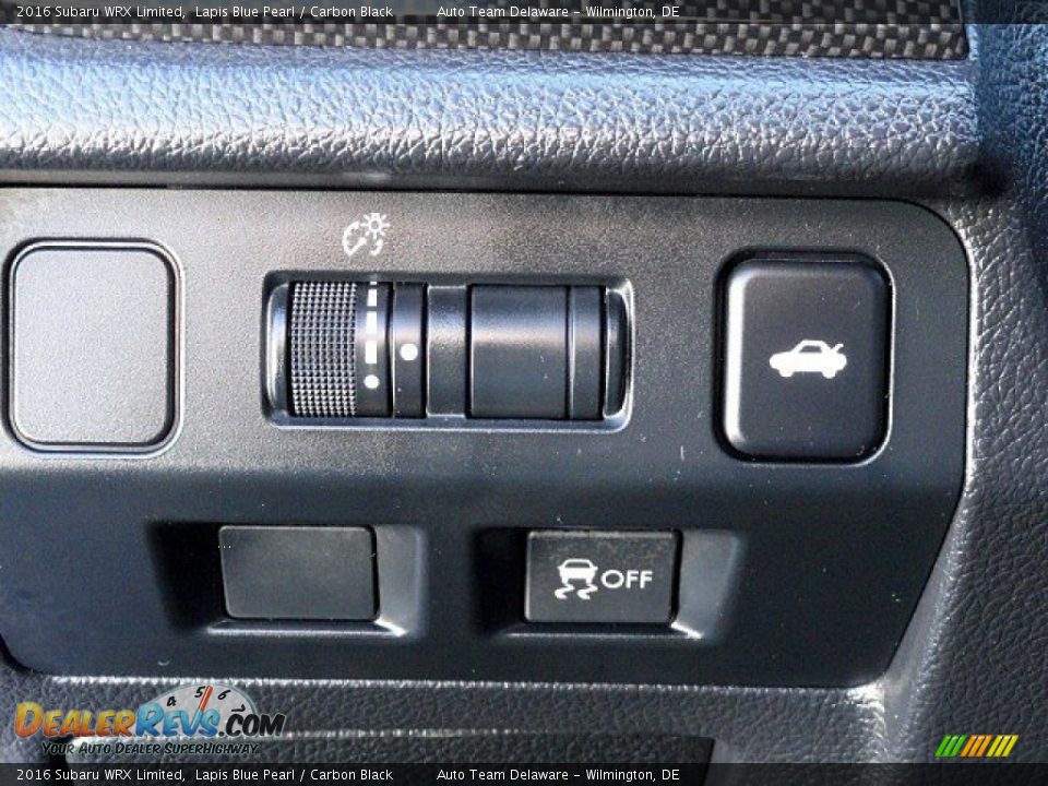 Controls of 2016 Subaru WRX Limited Photo #31