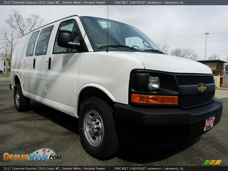 2017 Chevrolet Express 2500 Cargo WT Summit White / Medium Pewter Photo #1