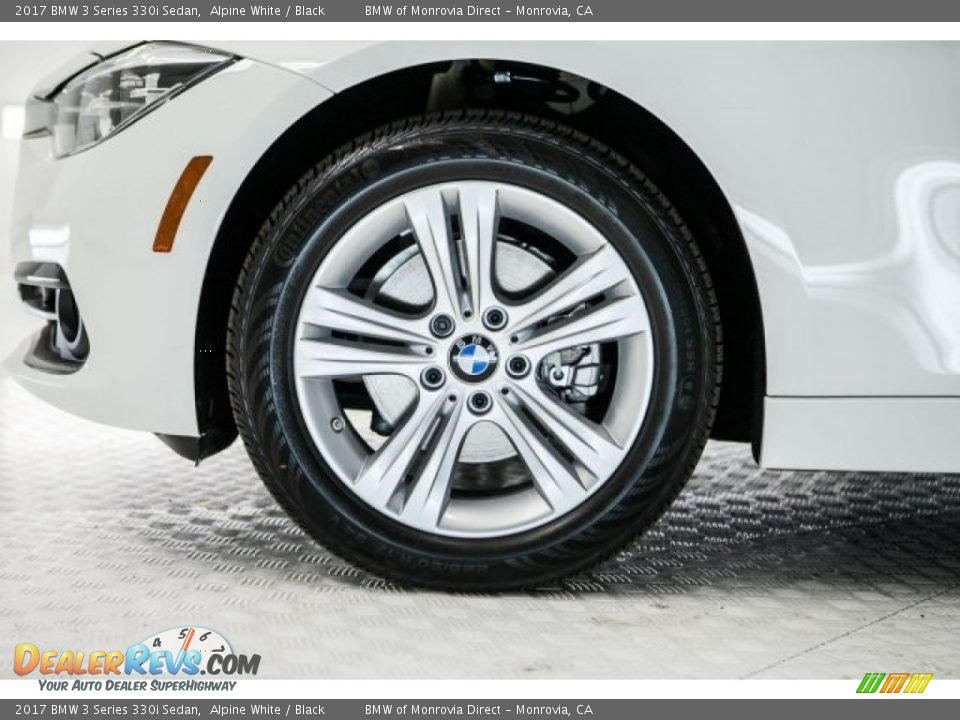 2017 BMW 3 Series 330i Sedan Alpine White / Black Photo #9