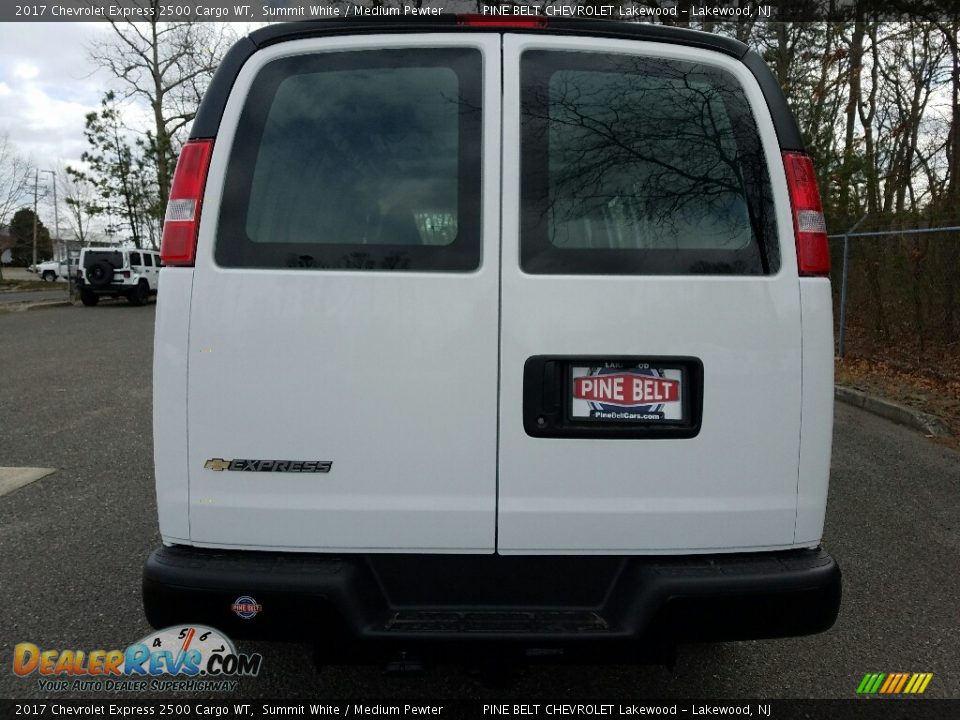 2017 Chevrolet Express 2500 Cargo WT Summit White / Medium Pewter Photo #5