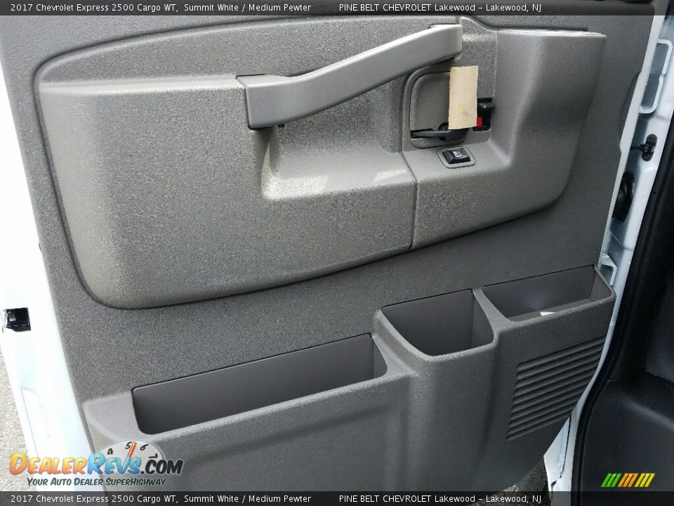 2017 Chevrolet Express 2500 Cargo WT Summit White / Medium Pewter Photo #7