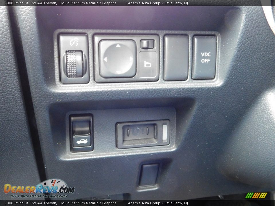 2008 Infiniti M 35x AWD Sedan Liquid Platinum Metallic / Graphite Photo #15