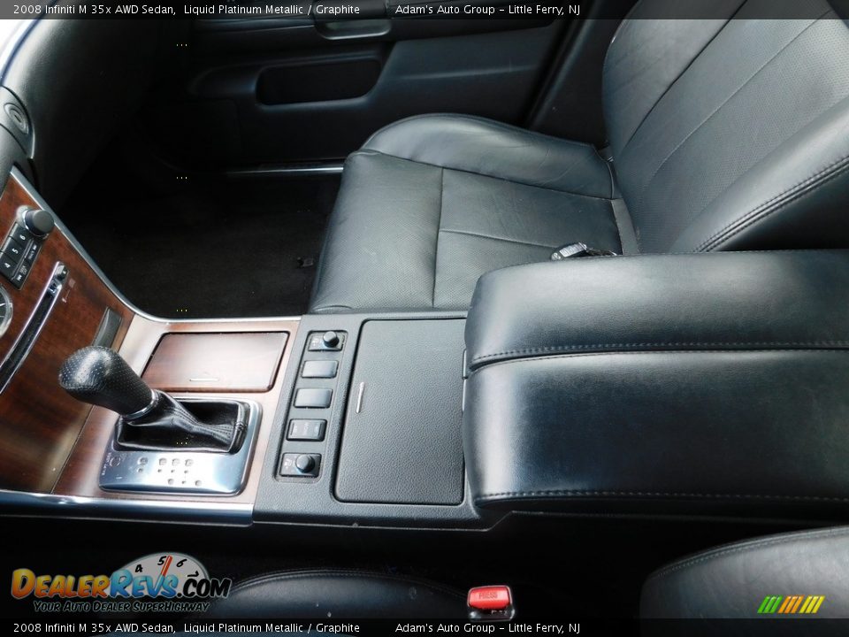 2008 Infiniti M 35x AWD Sedan Liquid Platinum Metallic / Graphite Photo #20