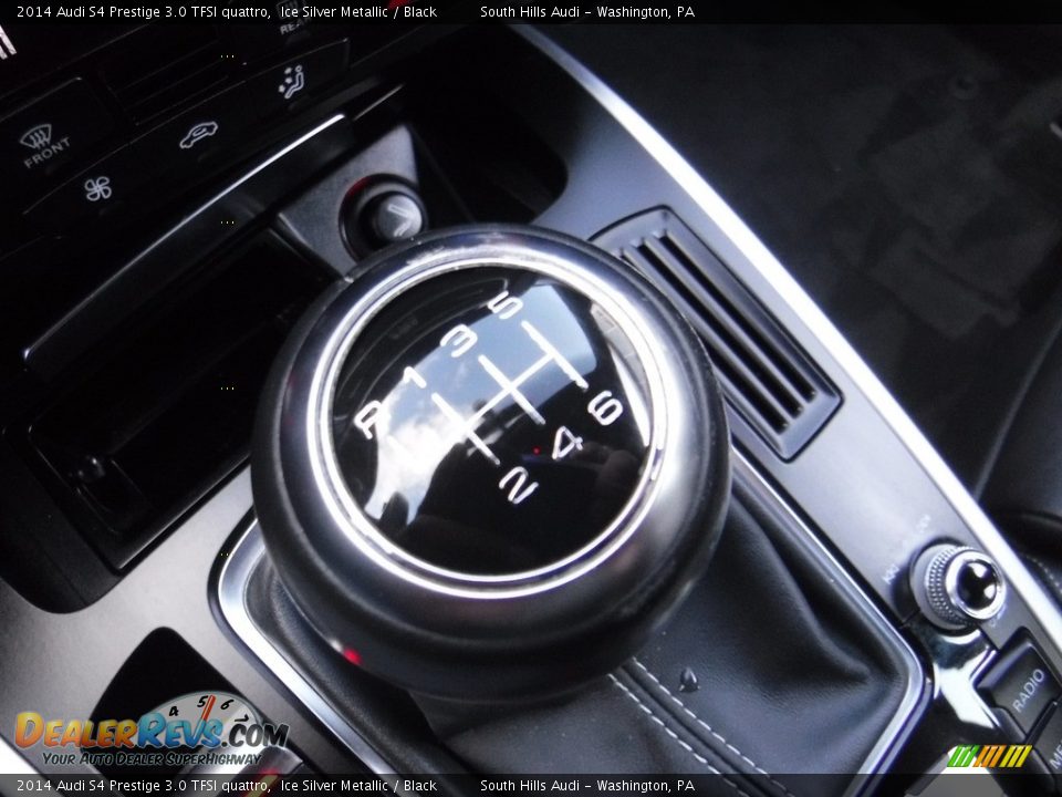 2014 Audi S4 Prestige 3.0 TFSI quattro Ice Silver Metallic / Black Photo #28