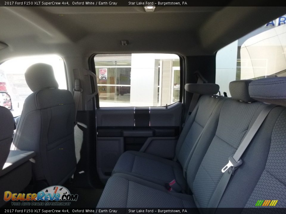 2017 Ford F150 XLT SuperCrew 4x4 Oxford White / Earth Gray Photo #11