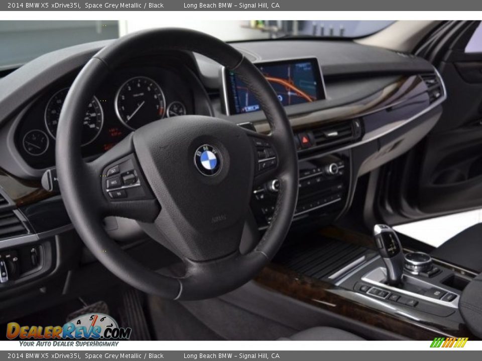 2014 BMW X5 xDrive35i Space Grey Metallic / Black Photo #11