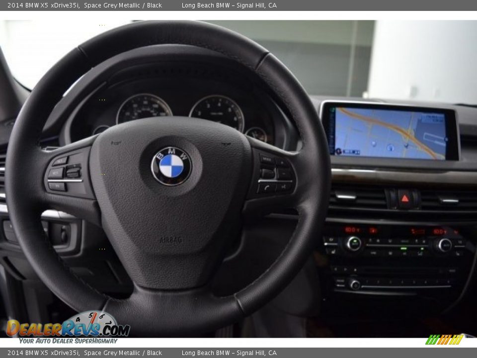 2014 BMW X5 xDrive35i Space Grey Metallic / Black Photo #29