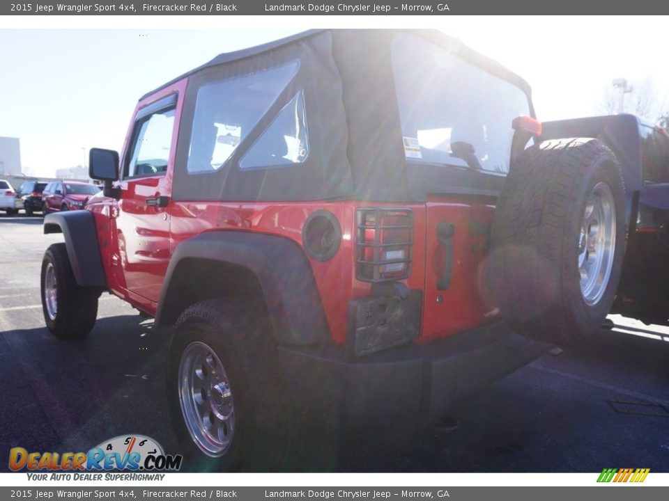 2015 Jeep Wrangler Sport 4x4 Firecracker Red / Black Photo #2