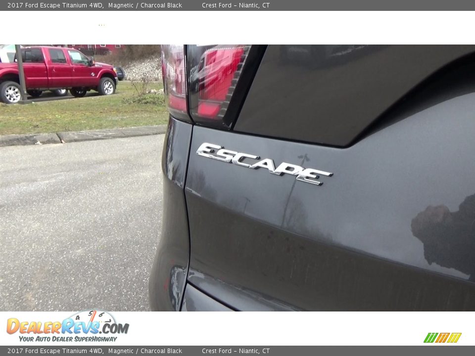 2017 Ford Escape Titanium 4WD Magnetic / Charcoal Black Photo #10