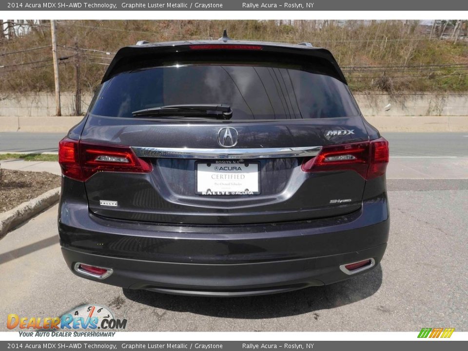 2014 Acura MDX SH-AWD Technology Graphite Luster Metallic / Graystone Photo #5