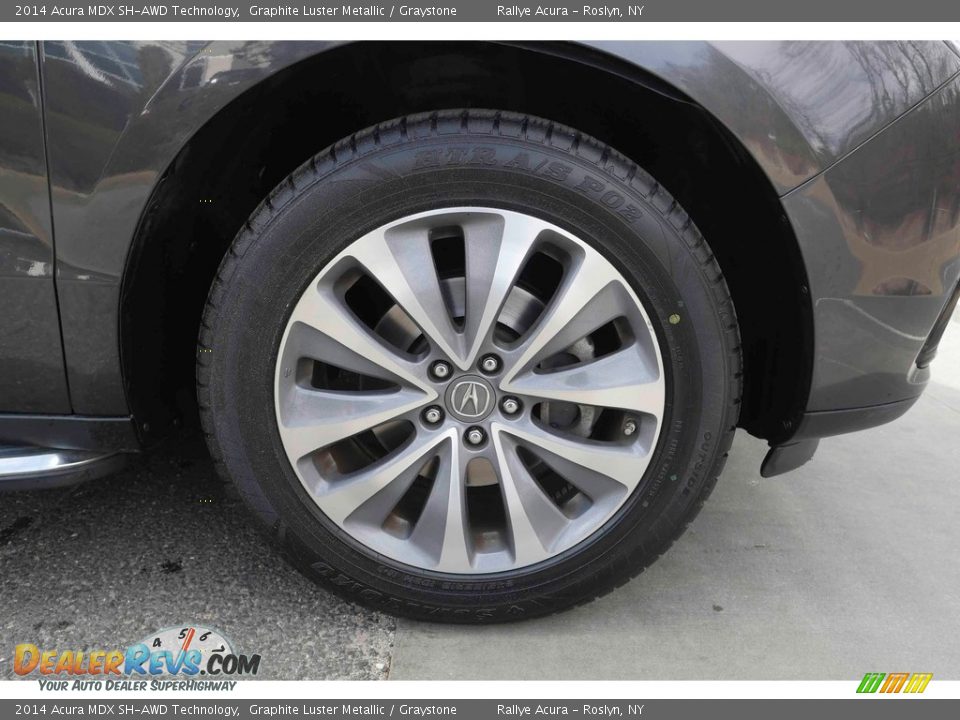 2014 Acura MDX SH-AWD Technology Graphite Luster Metallic / Graystone Photo #6