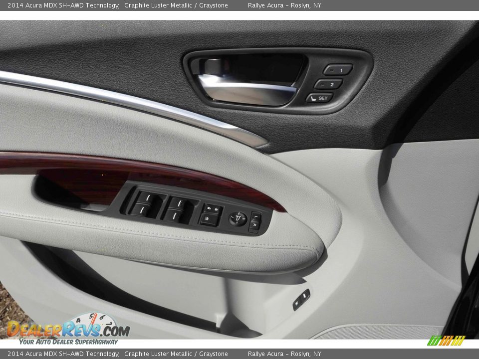 2014 Acura MDX SH-AWD Technology Graphite Luster Metallic / Graystone Photo #7