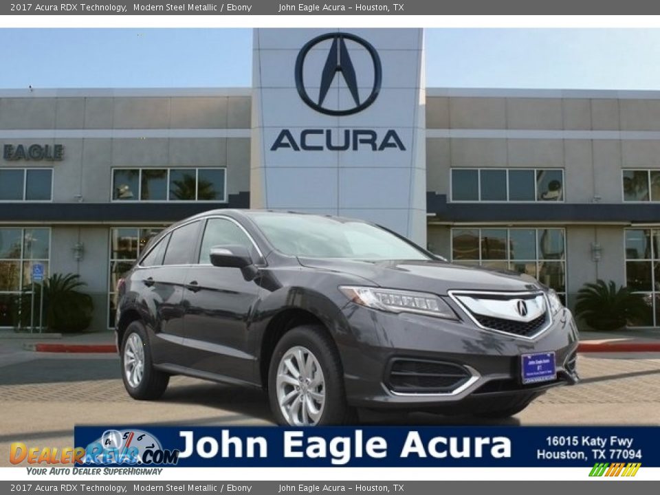 2017 Acura RDX Technology Modern Steel Metallic / Ebony Photo #1