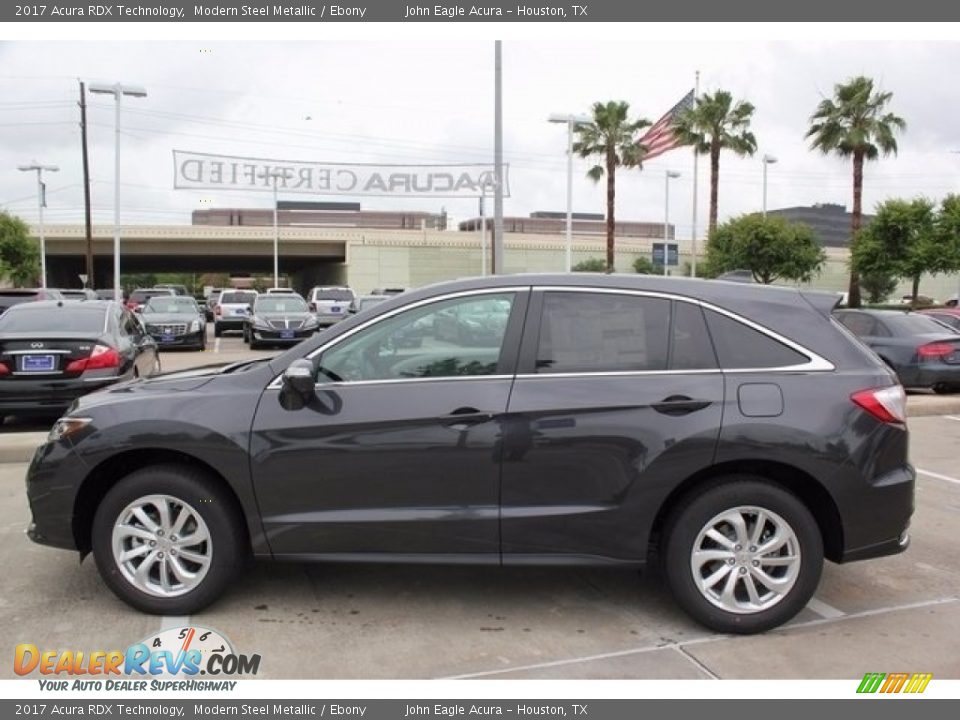 2017 Acura RDX Technology Modern Steel Metallic / Ebony Photo #4