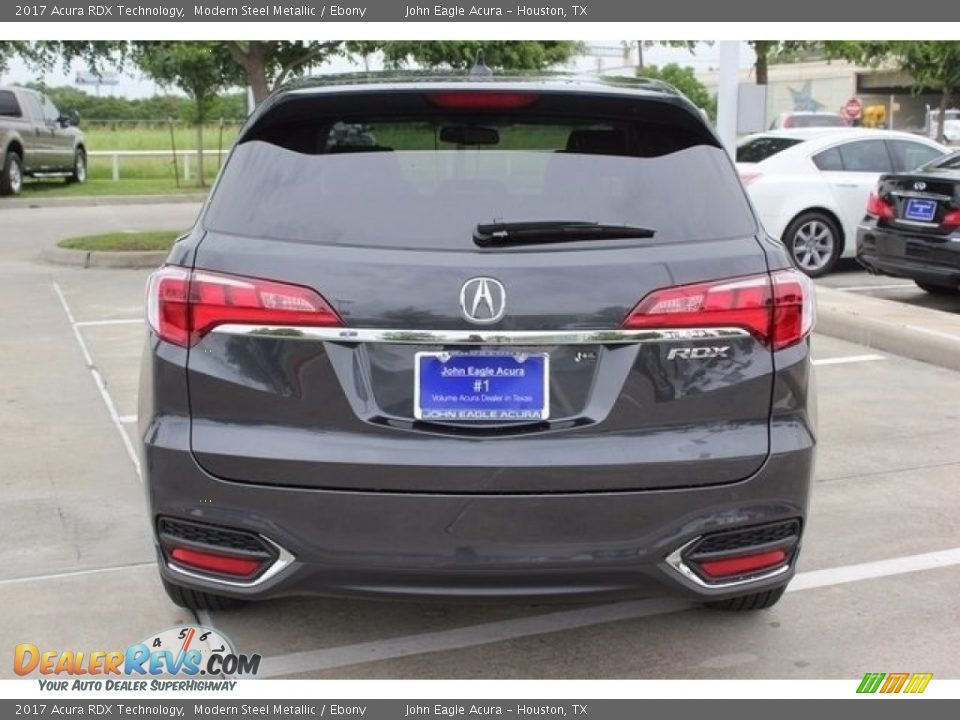 2017 Acura RDX Technology Modern Steel Metallic / Ebony Photo #6