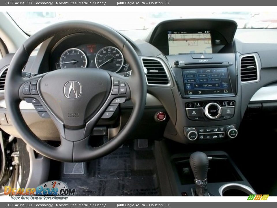 2017 Acura RDX Technology Modern Steel Metallic / Ebony Photo #9