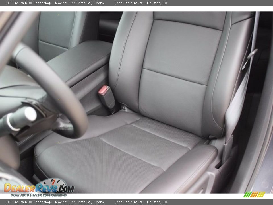 2017 Acura RDX Technology Modern Steel Metallic / Ebony Photo #12