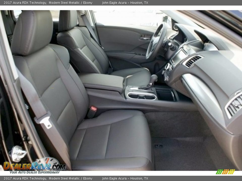 2017 Acura RDX Technology Modern Steel Metallic / Ebony Photo #23