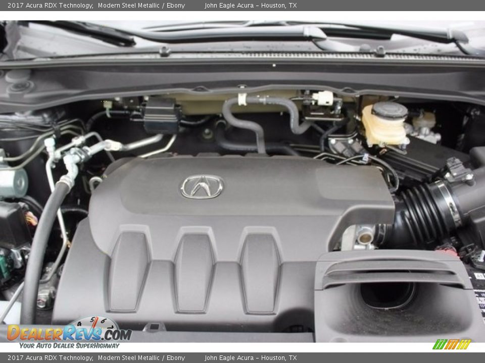 2017 Acura RDX Technology Modern Steel Metallic / Ebony Photo #24