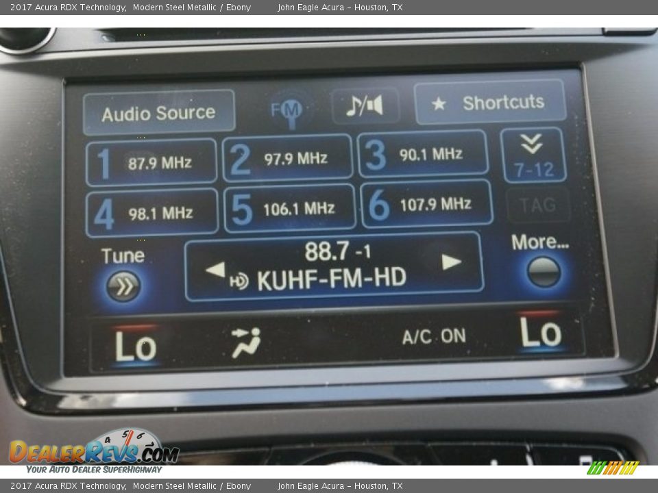 2017 Acura RDX Technology Modern Steel Metallic / Ebony Photo #33