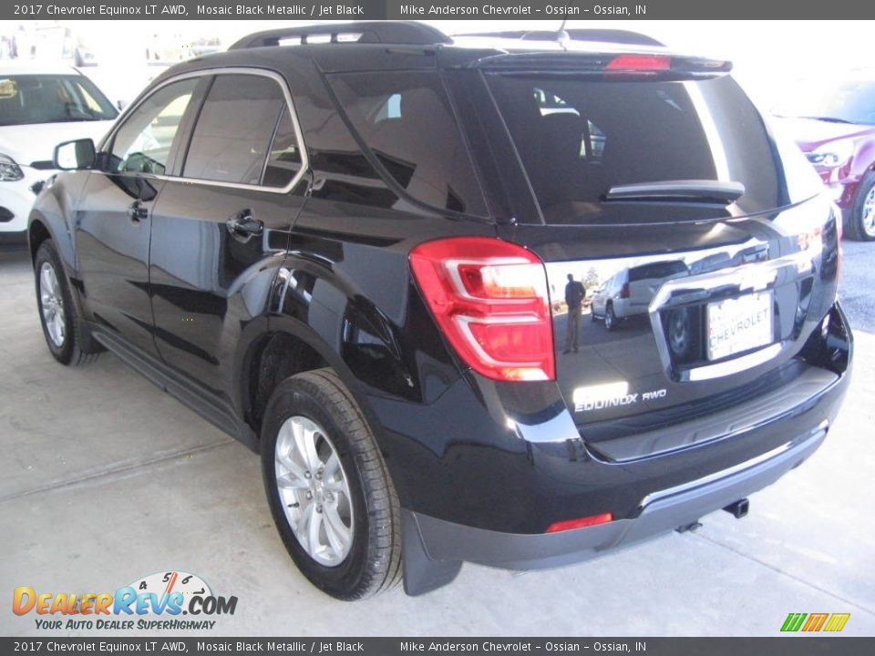 2017 Chevrolet Equinox LT AWD Mosaic Black Metallic / Jet Black Photo #3